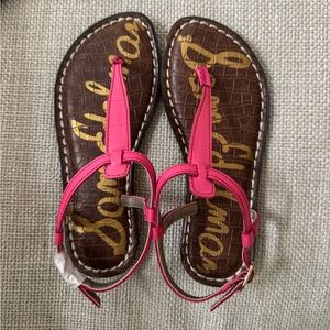 Girls Sam Edelman pink sandals - new